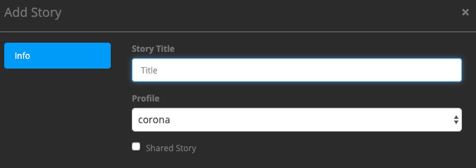 creating a story